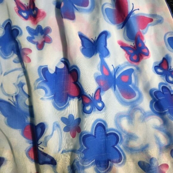 Girl's 5 Years Yellow Blue Lot od 3 Pieces  2 Dresses & Overall - Picture 16 of 16